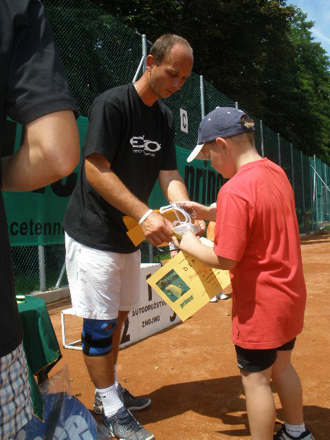 Minitenisov� turnaj PRINCE CUP 4.7.2009